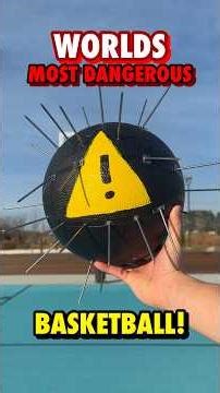 Dunking With The World’s Most DANGEROUS Basketball ⚠️