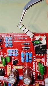 95K views · 2.1K reactions | almost burnt, but with the resistor table we can find out the color code #resistortable #resistor #colorcode #forlearning #forbeginners #electronicsbasics #tutorials #know | Giyan Circuit | Facebook