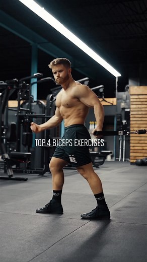 My 4 favorite biceps exercises that target a deep stretch 🔥 | incline dumbbell curl