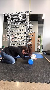 2.2M views · 18K reactions | Knot in your shoulder blade?  ✨ This...