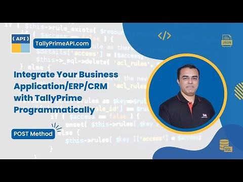 TallyPrime POST API Integration Complete Demo | TallyPrimeAPI.com