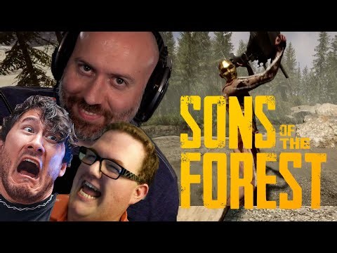 WE'RE GETTING MOTORBLOWN | Sons of the Forest with Mark and Bob