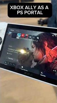 How to play PS5 On XBOX ALLY #psportal #xboxally