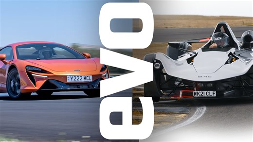 McLaren Artura vs. BAC Mono R, hybrid power vs. track precision