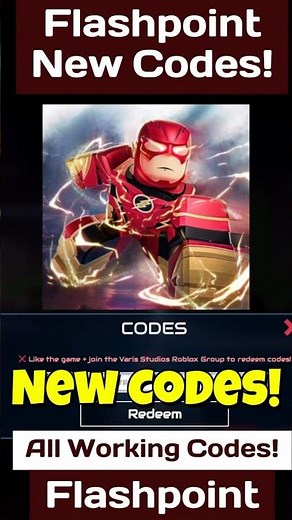 Flashpoint Codes in Roblox - Codes For Flashpoint Roblox October