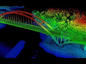 Drone LiDAR Mapping: 3D Point Cloud Demo in Bridge | Precision Mapping & Analysis