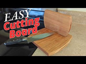 Make a Cutting Board with Basic Tools | Woodworking for Beginners
