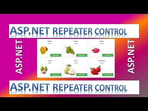 Repeater Control in Asp.Net | asp.net product page | repeater control in asp.net c# with example