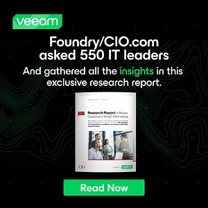 63K views · 27 reactions | Changing hypervisors? Want to know what others in the industry are doing? CIO.com has surveyed over 550 IT leaders on their data storage strategies after Broadcom's acquisition of Vmware. Download this new research report and stay ahead of the curve! | Veeam Software | Facebook