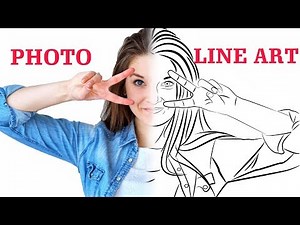 Convert Photo to Line Portrait Vector - Tutorial - Inkscape