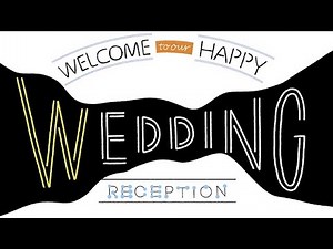 結婚式『プロフィールムービー』プロが作る線画アニメ風ムービー｜ナナイロウェディング