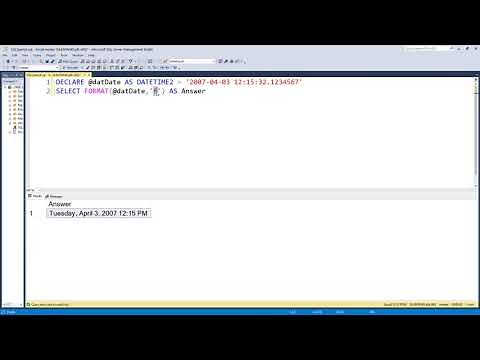 The FORMAT function in SQL Server - extracting single or multiple parts of a datetime