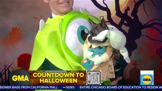 Countdown to Halloween with costumes from Disney! 🎃 https://gma.abc/43NsRLG | Good Morning America