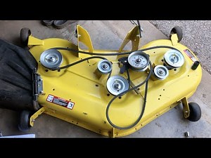 Riding Mower - Mower Belt Change