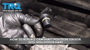 How to Replace Camshaft Position Sensor 2013-2016 Dodge Dart