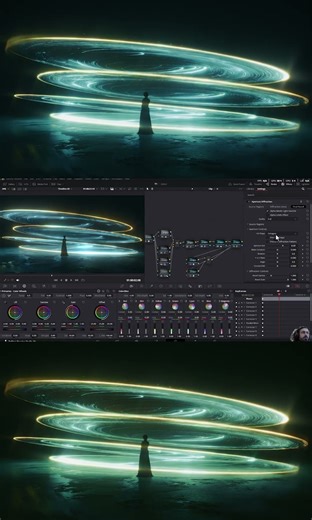 Master the CYBERPUNK Glow in DaVinci Resolve #cinematic #colorgrading