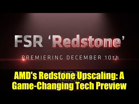 AMD's Redstone Upscaling: A Game-Changing Tech Preview | FSR vs DLSS