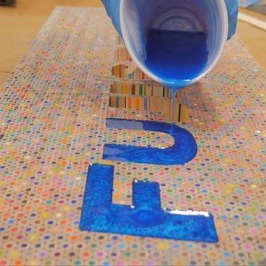 201K views · 741 reactions | This incredible light-up sign is made out of 4000 coloured pencils!  | VT | Facebook