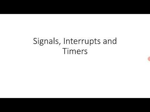Vxworks for Beginners: Signals, Interrupts and Timers