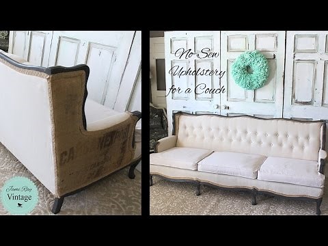 How To Upholster a Couch
