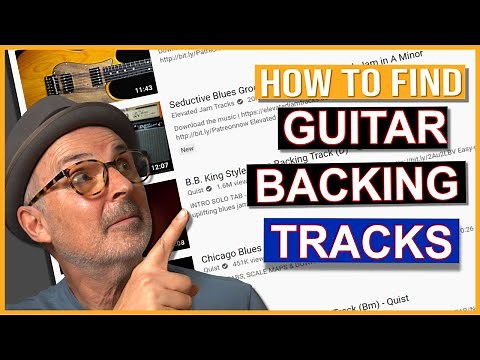 How to Find Backing Tracks for Guitar