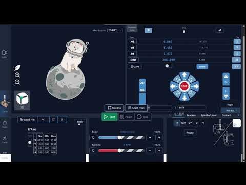 I Added a G-Code Editor to GSender! (My Brain Made Me Do It!)