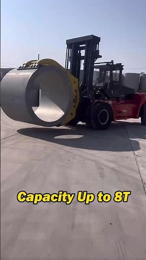 Curious About Moving Concrete Pipes? See How Concrete Pipe Clamps Do the Job!！