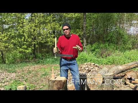 How to Use Lehman's Froe