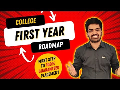 Complete Roadmap for First year College students | B.Tech/B.Sc/BCA | Placement tips & Strategy 🔥