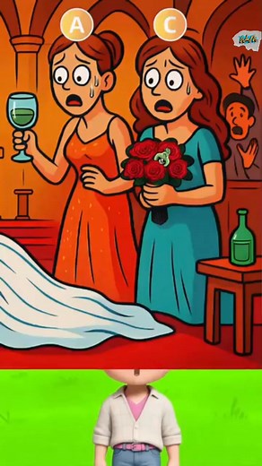 who poison the bride? #riddle #fyp #viralvideos #riddles #foryoupages #trendingvideos #reels #foryourpage #trending #foryoupage | WNM