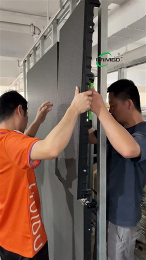 Professional Rental LED Display Installation Guide #leddisplay #ledscreen #shorts