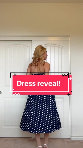 Vintage 1950s Fashion: Dress Reveal and Stylish Polka Dot Outfits