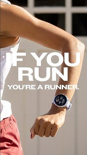 Let 'em know: You're a runner. | Garmin