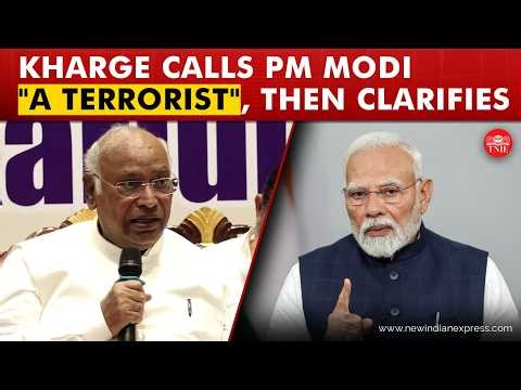 Kharge accuses Modi of 'terrorising' Opposition, alleges misuse of central agencies