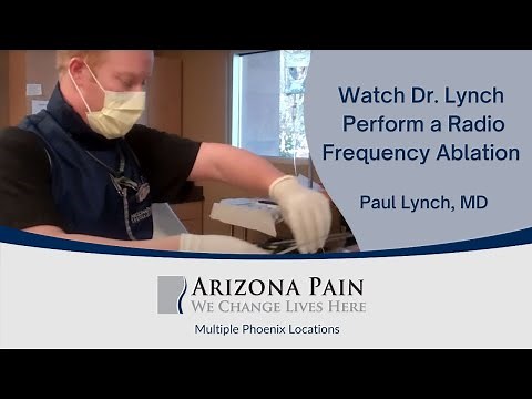 Watch Dr. Lynch Perform a Radio Frequency Ablation - Live