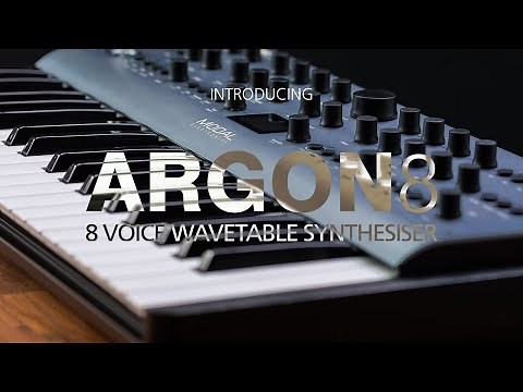 Introducing Modal Argon8 - 8 voice polyphonic wavetable synthesiser