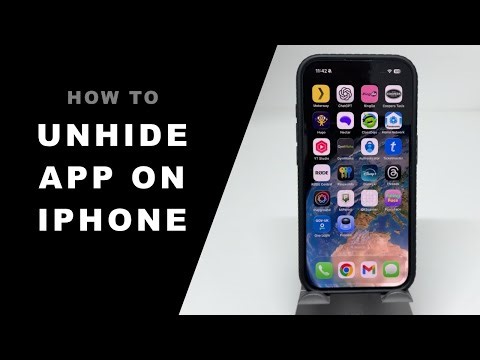 How To Unhide App On iPhone - Unhide Hidden IOS Apps.