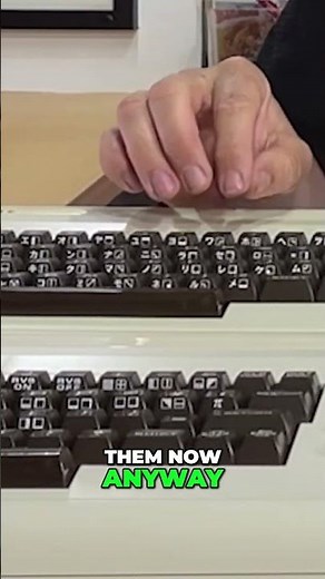 Commodore 1001 Japanese VIC-20 with stylish PET Keys #commodore64 #retrogaming