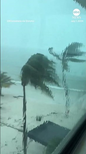 Hurricane Beryl brings rain, strong winds to Atlantic basin