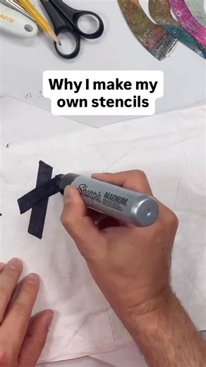DIY Stencils for Gel Printing (Game Changer!)