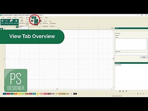 View Tab Overview - Pro Stitcher Designer