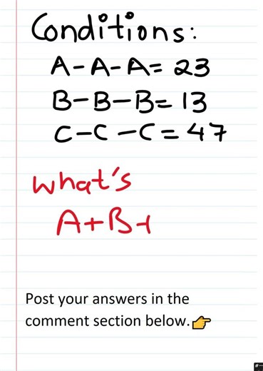 Challenge yourself in solving this puzzling mystery! 🧠 #algebrapuzzles #maths