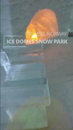 Tromsø Ice Domes ❄️ | Magical Snow Park Experience in Norway 🇳🇴