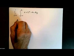 Double Integral: Switch Order sin(y^2)
