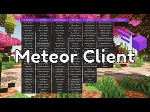 Meteor Client!