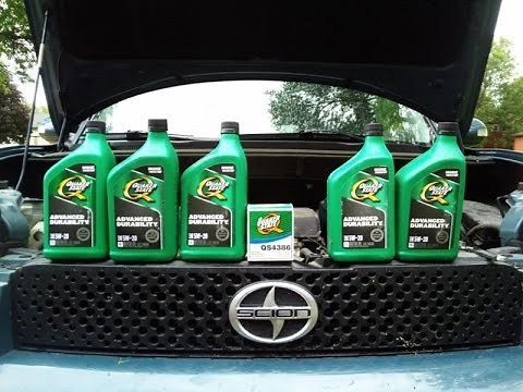SCION XB OIL CHANGE