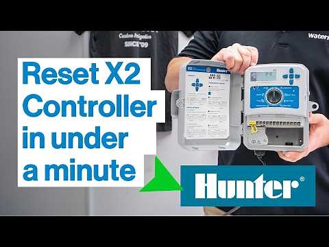 How to RESET a Hunter X2 Controller (2025)