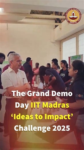 In celebration of World Sustainability Day, IIT Madras — ranked No. 1 in NIRF’s Sustainability Ranking 2025 — hosted the Grand Finale of the second edition of the ‘Ideas to Impact (i2I)’ Challenge. Organised by the Sustainability Venture Studio (SVS) under the IIT Madras School of Sustainability and supported by the Wipro Foundation, the event showcased 38 eco-innovations by young innovators across India addressing sustainability, circular economy, and climate resilience. The top 10 teams will r