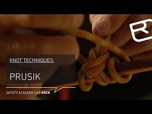 Guide to Prusik knots: Knot techniques for alpine climbing – Tutorial (15/43) | LAB ROCK