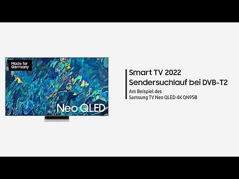 Samsung Smart TV 2022: Sendersuchlauf bei DVB-T2
